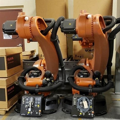 KUKA KR 180 R3200 PA 5 axis Robot Arm với tải trọng 180KG cho máy đóng gói như robot palletizing