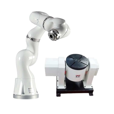 7 trục Robotic Arm Kuka LBR Iiwa 14 R820 CR Với CNGBS Định vị hàn cho robot hàn