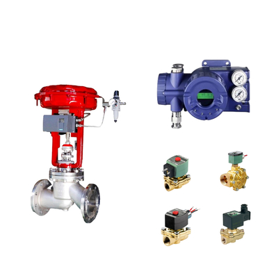 Van điều khiển khí nén của Trung Quốc với bộ định vị van Foxboro SRD960 thông minh và van điện tử Asco