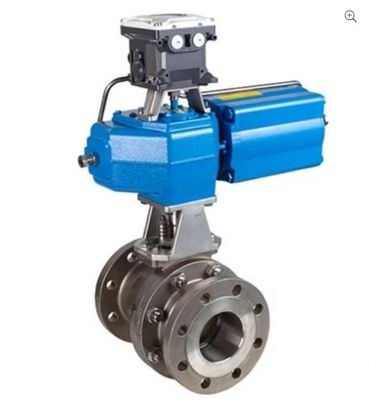 Ventil điều khiển Trung Quốc với Neles Valve Positioner NDX Mesto và động cơ bốc hơi