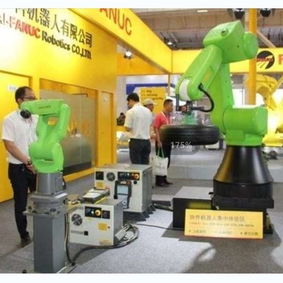 Cnc Robotic Arm 6 Axis Fanuc CR-4iA Với CNGBS Robot Dress Pack Đối với Đồng bộ Robot hàn