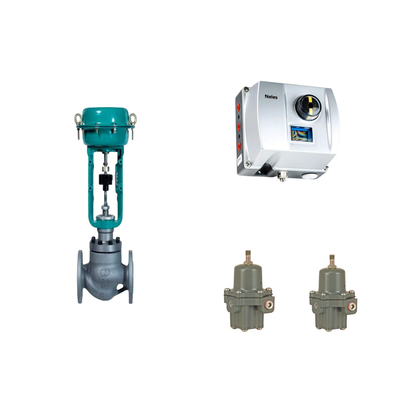Van điều khiển khí nén của Trung Quốc với Neles ND9000 Định vị van thông minh với bộ điều chỉnh bộ lọc Fisher 67CFR
