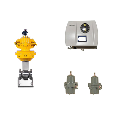 Van điều khiển khí nén Trung Quốc với Neles ND7000 đầu tiên thông minh và Fisher 67CFR bộ điều chỉnh bộ lọc