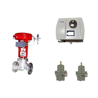 Van điều khiển khí nén Trung Quốc với Neles ND7000 đầu tiên thông minh và Fisher 67CFR bộ điều chỉnh bộ lọc