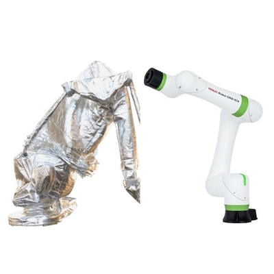 6 axis Fanuc CRX-5iA Cobot Robot Arm với quần áo robot CNGBS để xử lý như một robot hợp tác
