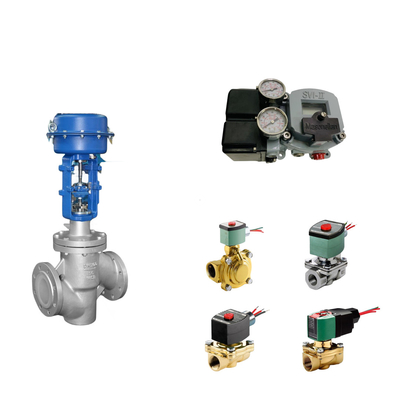Van điều khiển khí nén Trung Quốc với Masoneilan SVI2-21123121 Valve Positioner Và ASCO Solenoid Valve