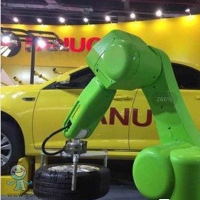 Fanuc Robotic Arm 6 Axis CRX-20iA/L Với CNGBS Robot Guide Rail để xử lý như Robot Cobot
