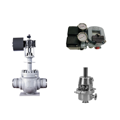 Van điều khiển khí nén Trung Quốc với Masoneilan SVI2-21113111 Valve Positioner Và Fisher SR5 áp suất điều chỉnh van