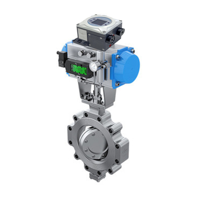 Ventil điều khiển Trung Quốc với Neles Valve Positioner NDX Mesto và động cơ bốc hơi
