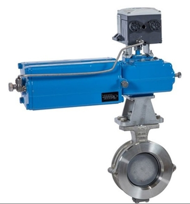 Ventil điều khiển Trung Quốc với Neles Valve Positioner NDX Mesto và động cơ bốc hơi