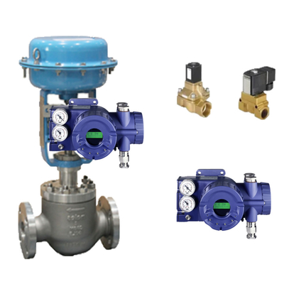 FOXBORO Control Valve Smart Positioner SRD960 cho Pneumatic Control Ball Valve và Burkert Solenoid Valve