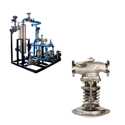 Natural Gas Skid With Samson 41-23 Stainless Steel Tự động làm việc áp suất giảm van