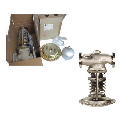 Natural Gas Skid With Samson 41-23 Stainless Steel Tự động làm việc áp suất giảm van