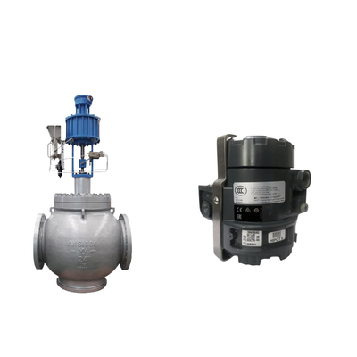 van Globe với Masoneilan SVI2-AP Series Valve Positioner và Fisher 846 điện khí biến áp