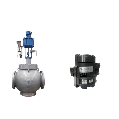 Van Globe với Samson 3725 Electropneumatic Positioner và Fisher 846 Electro Pneumatic Transducer