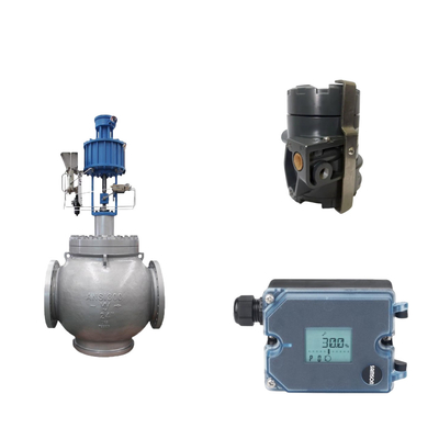 Van Globe với Samson 3725 Electropneumatic Positioner và Fisher 846 Electro Pneumatic Transducer