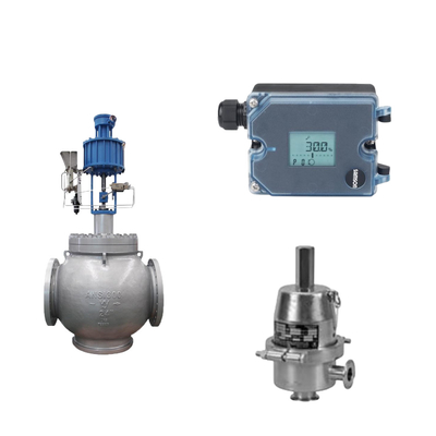 van Globe với Samson 3725 Electropneumatic Positioner và Fisher SR5 áp suất điều chỉnh van