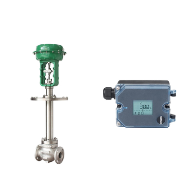 Samson 3725 Electropneumatic Positioner và Burkert loại 5404 van điện tử được sử dụng cho van điều khiển