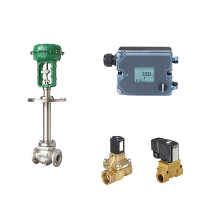 Samson 3725 Electropneumatic Positioner và Burkert loại 5404 van điện tử được sử dụng cho van điều khiển