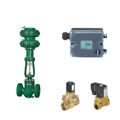 Samson 3725 Electropneumatic Positioner và Burkert loại 5404 van điện tử được sử dụng cho van điều khiển