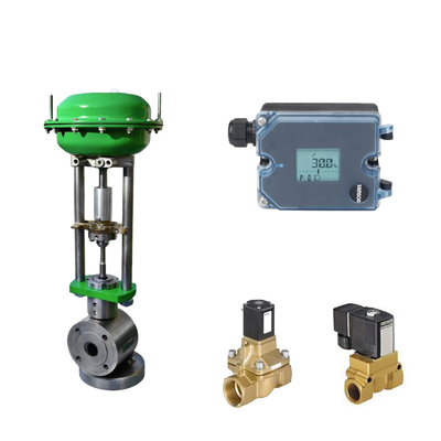 Samson 3725 Electropneumatic Positioner và Burkert loại 5404 van điện tử được sử dụng cho van điều khiển
