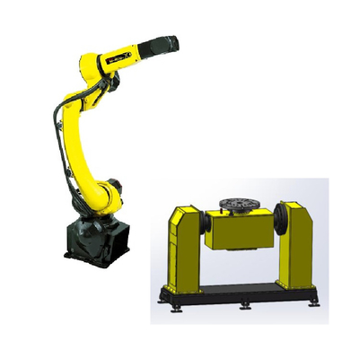 FANUC Robot M-10iD/12 Of 6 axis Industrial Robot Arm With CNGBS Welding Positioner For Welding