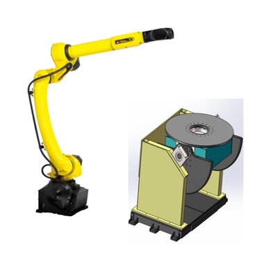 Fanuc M-10iD / 8L như 6 trục robot cánh tay bán Robot công nghiệp với máy định vị hàn