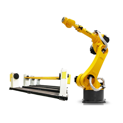 Máy robot xử lý cánh tay 6 trục ER50-2100 với máy định vị hàn CNGBS cho robot xử lý vật liệu