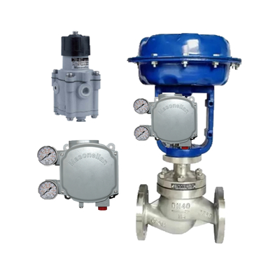 Van điều khiển với GE Masoneilan Digital Valve Positioner SVI Series với màn hình hiển thị và truyền thông Hart