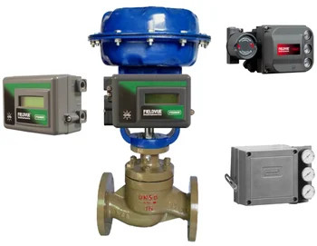 Động cơ điều chỉnh FI-SHER màu đen gốc DVC6200 và 3582I Valve Positioner với Hart Communication cho Pneumatic Control Valve