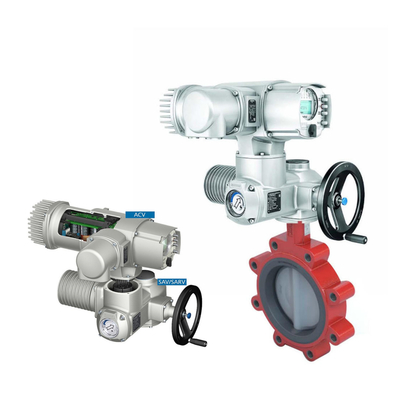 Ống phun bướm điện của Trung Quốc với Auma Muti-turn SA SAR Electric Actuator như nhà cung cấp chứng khoán
