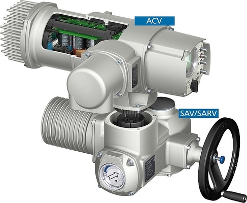 Auma Electric Acatuator With Cheese Electric Ball Vavle Globe Valve Để điều khiển van