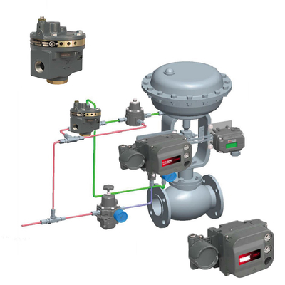 Fisher DVC6200 Valve Controller với Trung Quốc Pneumatic Control Valve 67-CFR Regulator như Stock Supplier Valve Positioner