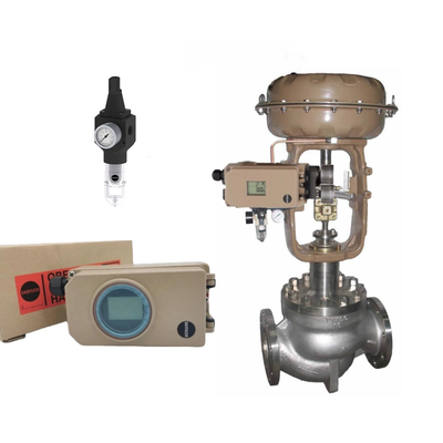 Samson 4708 Điều chỉnh áp suất Với 3730 Valve Positioner W / HART &amp; Feedback Và Valve Pneumatic Conrtol Trung Quốc