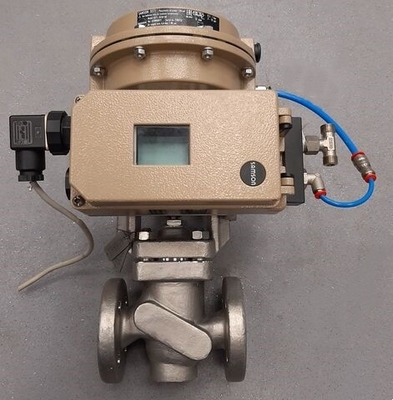 Samson 3277 Pneumatic Diaphragm Actuators với van cầu Trung Quốc và Samson 3730-3 Digital Valve Positioner