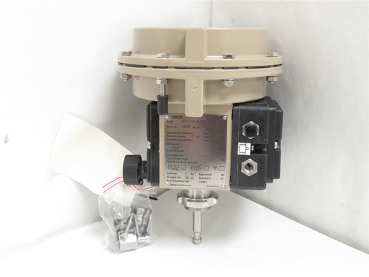 Samson 3277 Pneumatic Diaphragm Actuators với van cầu Trung Quốc và Samson 3730-3 Digital Valve Positioner