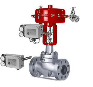 Mẫu và nguyên bản của Trung Quốc Pneumatic Control Valve với Samson Valve Positioner và Pressure Regulator Stock Supplier