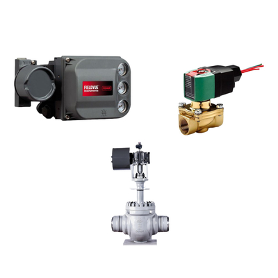 Van điều khiển với Chẩn đoán hiệu suất PD FISHER DVC6200 điều khiển van kỹ thuật số và van ASCO