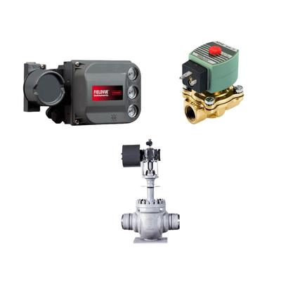 Van điều khiển với Chẩn đoán hiệu suất PD FISHER DVC6200 điều khiển van kỹ thuật số và van ASCO