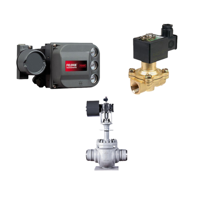 Van điều khiển với Chẩn đoán hiệu suất PD FISHER DVC6200 điều khiển van kỹ thuật số và van ASCO