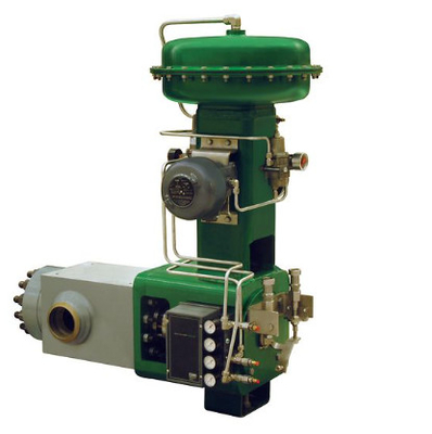 Áp lực / dòng chảy điều khiển trượt với Fisher 1052/2052 Actuator và DVC6200 3610J Valve Positioner