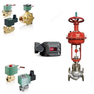 Van điều khiển DVC6200 Fisher Positioner 67C Valve giảm áp và ASCO Solenoid Valve