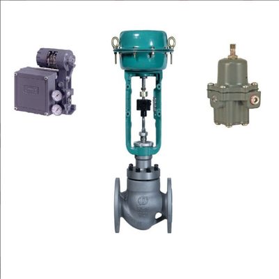 Mẫu đầu tiên hoàn toàn mới Emerson Fisher van 3582i vị trí cơ khí và 67CFR van giảm áp