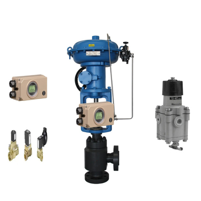 Samson 3730-2 định vị và Asco 210 van điện lực Masoneilan áp suất giảm van 78-40