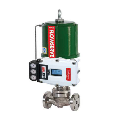 Giảm áp suất điều chỉnh trượt được trang bị van điều khiển Flowserve Actuator Logix 3800MD Positioners