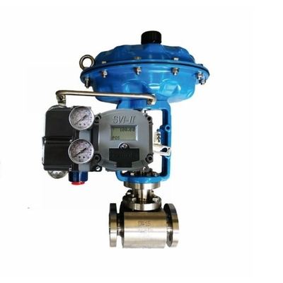 Thép không gỉ sử dụng van kiểm soát Masoneilan SVI2-21123121 Valve Positioner And Fisher SR5 Sanitary Regulator