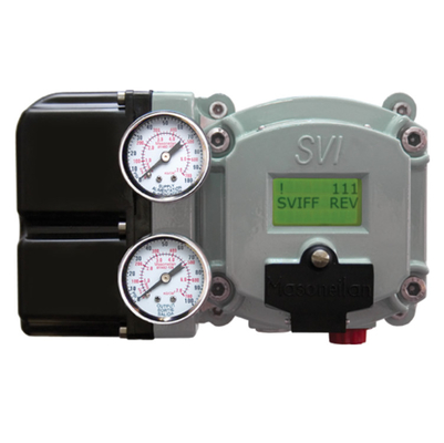 Thép không gỉ sử dụng van kiểm soát Masoneilan SVI2-21123121 Valve Positioner And Fisher SR5 Sanitary Regulator