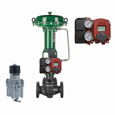 Trung Quốc kiểm soát van với Masoneilan SVI2-21123111 Valve Positioner Và 78-40 áp suất giảm van
