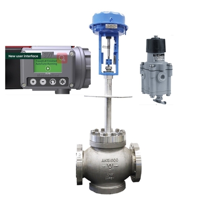 Trung Quốc DN200 Valve điều khiển với Masoneilan SVI3-21111112 Valve Positioner 78-40 Valve giảm áp