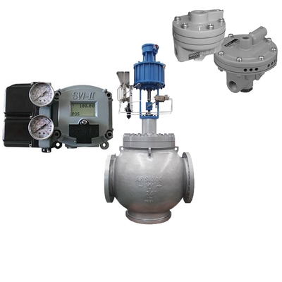 Masoneilan SVI2-21113111 Máy định vị van được trang bị van điều khiển Trung Quốc và Masoneilan 78-40 REGULATOR